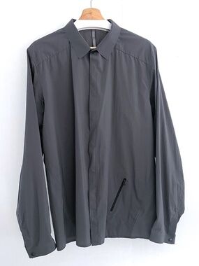 Veilance Squamish Shirt (XL, Titanium, 2012)